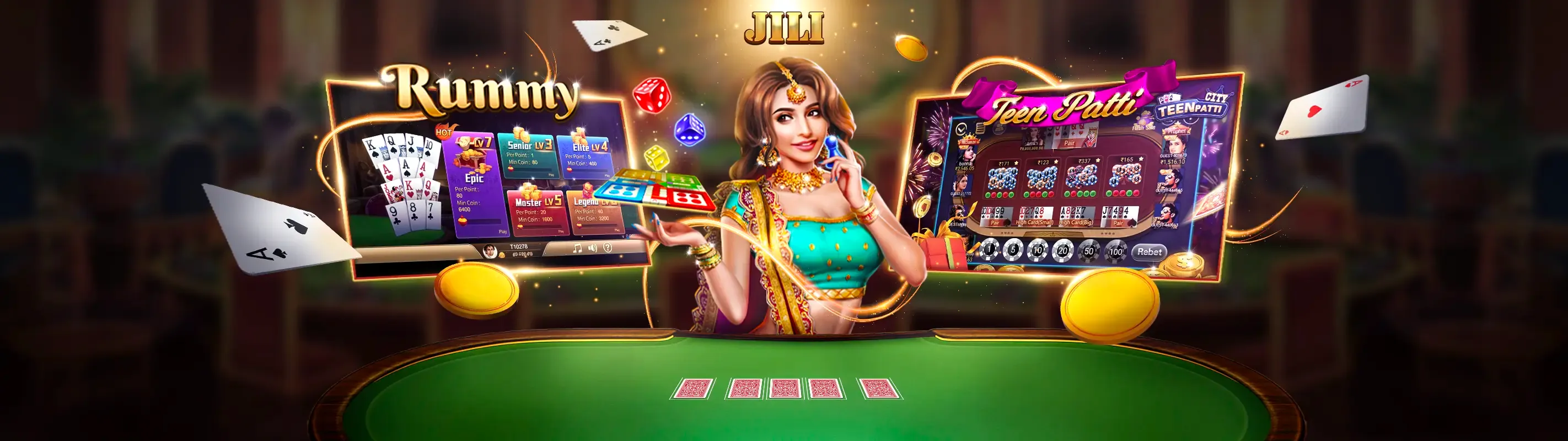 Bàn Baccarat sang trọng tại Suwin Chính Thức
